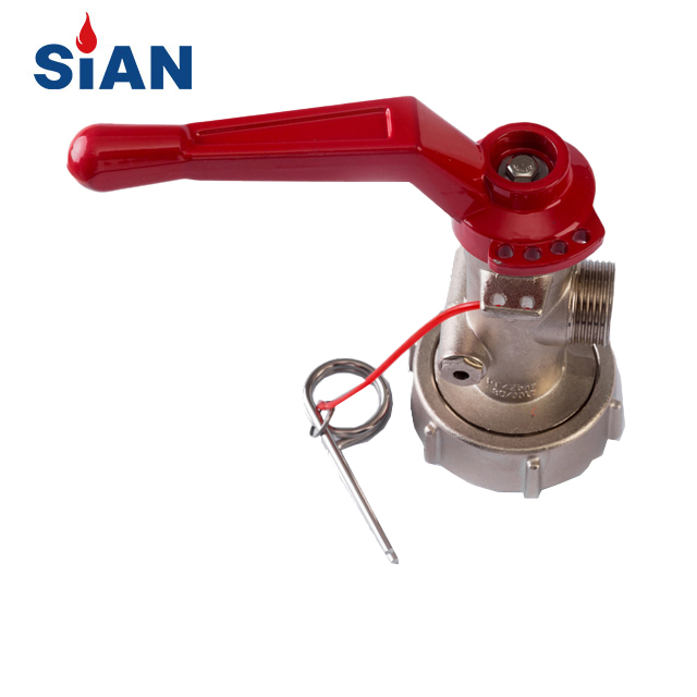 Feuerlöscherventil mit CE-Zertifizierung SiAN-Marken-Trockenpulver-Feuerlöscher-Messingventil